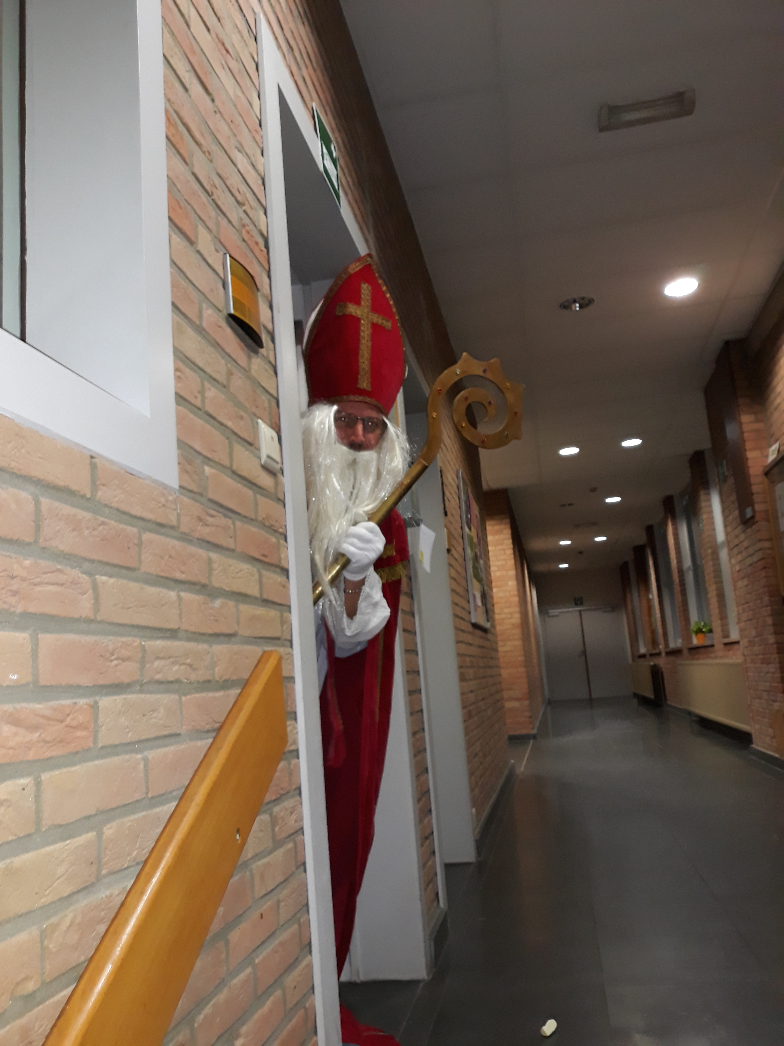 Sinterklaas en zwarte Piet